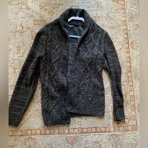 Black/grey cardigan